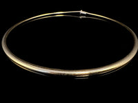 Cosette 18k Gold Omega Princess Necklace