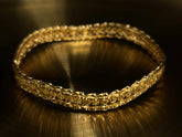 Charlie 21k Gold Bangle Bracelet