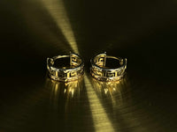 Ariane 18k Yellow Gold Round Earrings