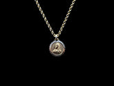 Agnés 18k Gold Princess Necklace and Pendant Set