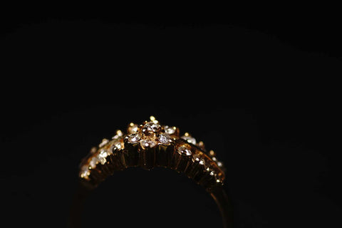 Chantae 14k Yellow Gold Flush Ring