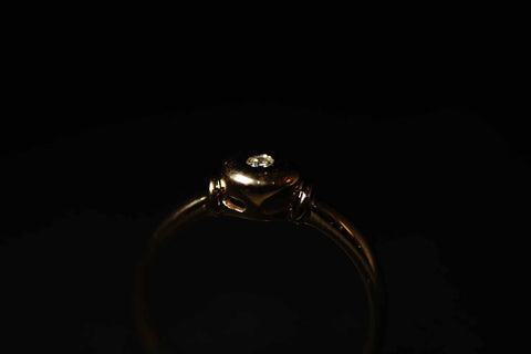 Félice 14k Yellow Gold Bezel Ring