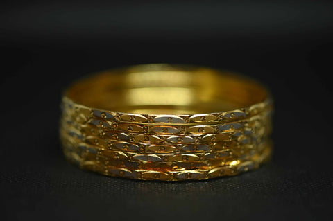 Ember 21k Yellow Gold Bangle Bracelete