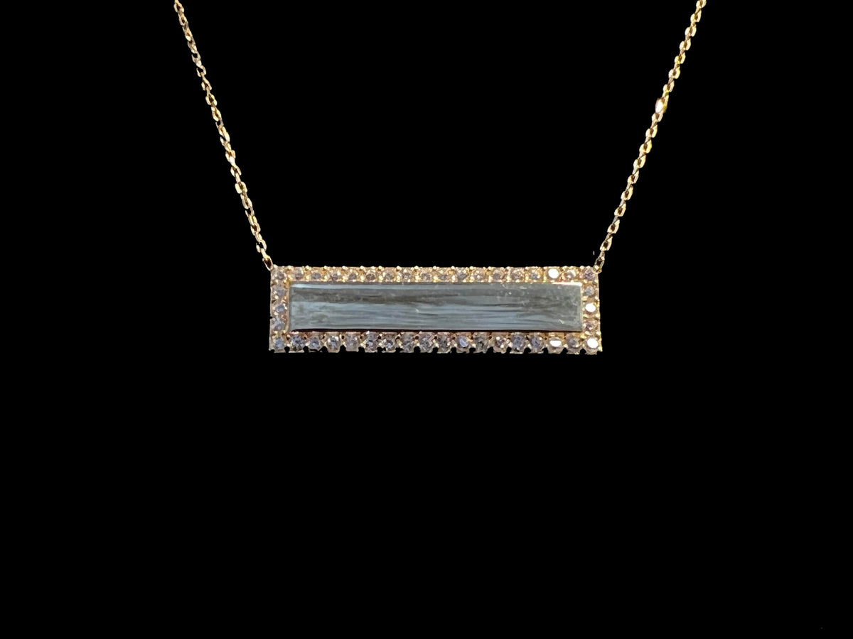 Étiennette 18k Gold Identity Necklace and Pendant