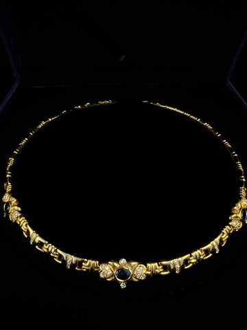 Francine 18k Yellow Gold Princess Chain Necklace