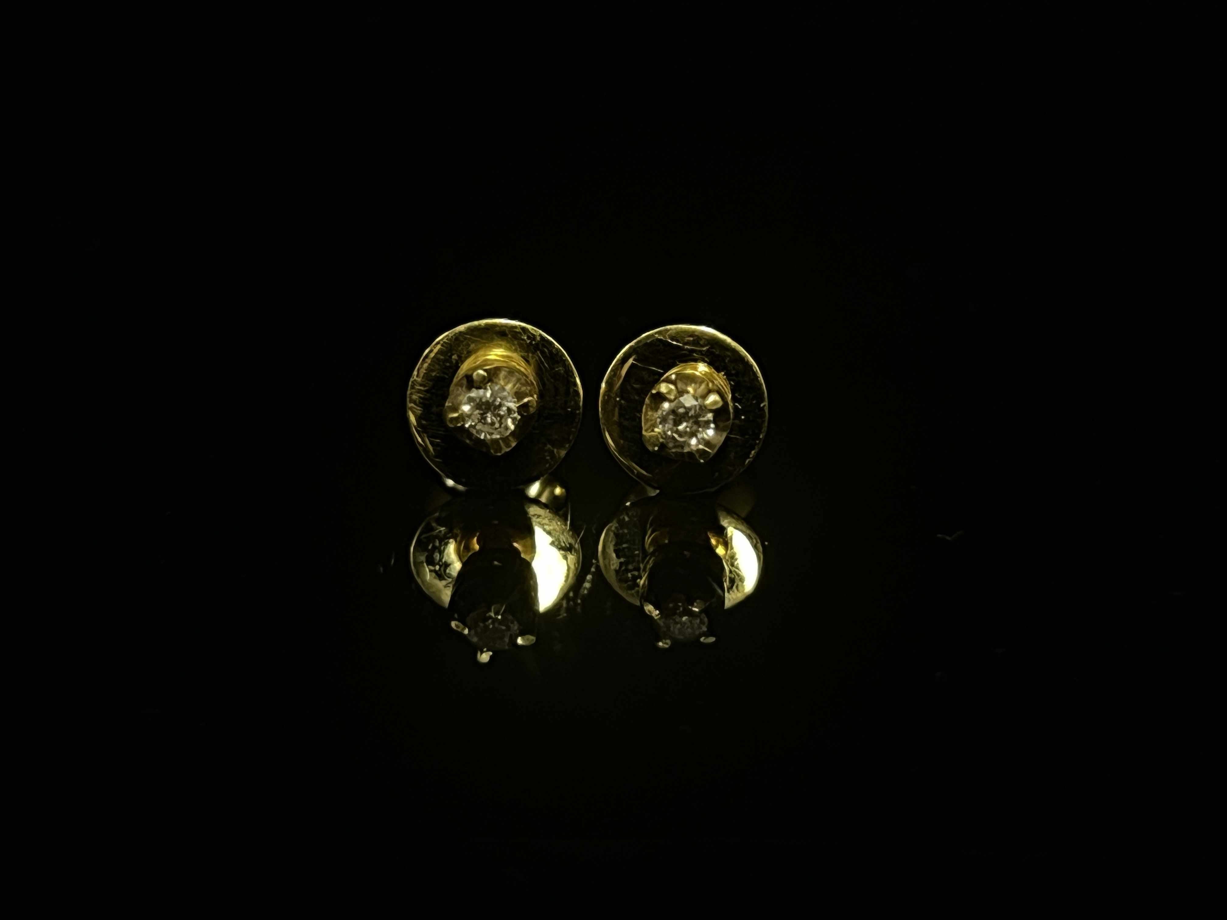 Isabella 14K Yellow Gold Stud Earrings