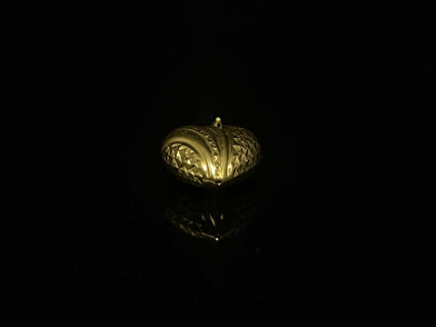 Charlotte 18K Yellow Gold Heart Pendant