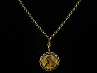 Evelyn 18K Yellow Gold Pendant