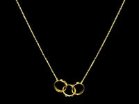 Catherine 18k Yellow Gold Center Collar Necklace