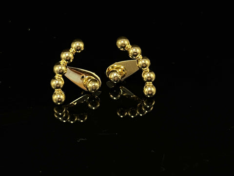 Valentine 18k Yellow Gold Earrings