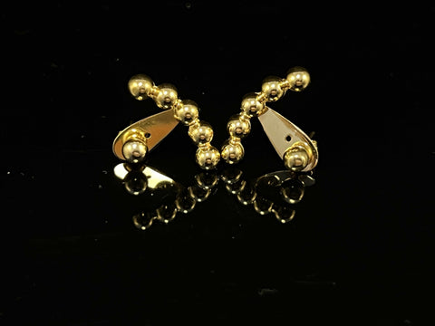 Valentine 18k Yellow Gold Earrings