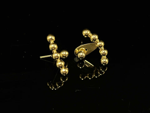 Valentine 18k Yellow Gold Earrings