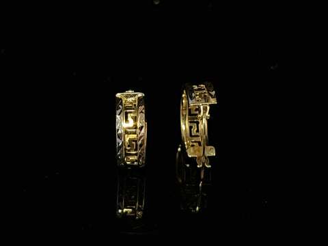 Ariane 18k Yellow Gold Round Earrings