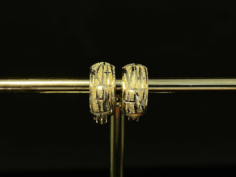 Sandrine 18k Yellow Gold Earrings