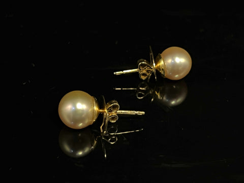 Madeleine 18K Yellow Gold South Sea Pearl Earrings