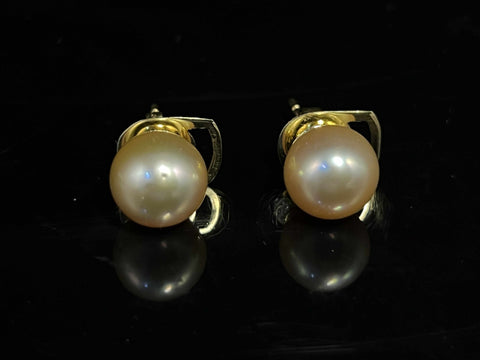 Madeleine 18K Yellow Gold South Sea Pearl Earrings