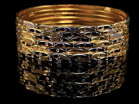 Ember 21k Yellow Gold Bangle Bracelete