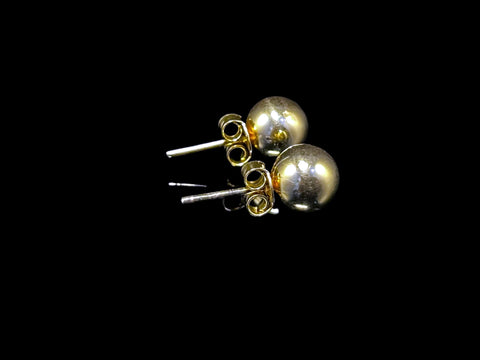 Honorine 18k Yellow Gold Stud Earrings